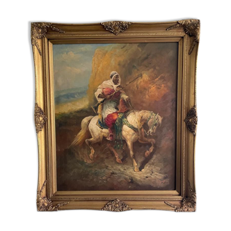 Cavalier orientaliste  R.wilson