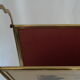 Italian brass magazine rack