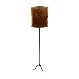 1950s vintage tortoiseshell floor lamp