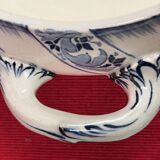 Antique Lunéville earthenware tureen, 28 x 22 x 16 cm