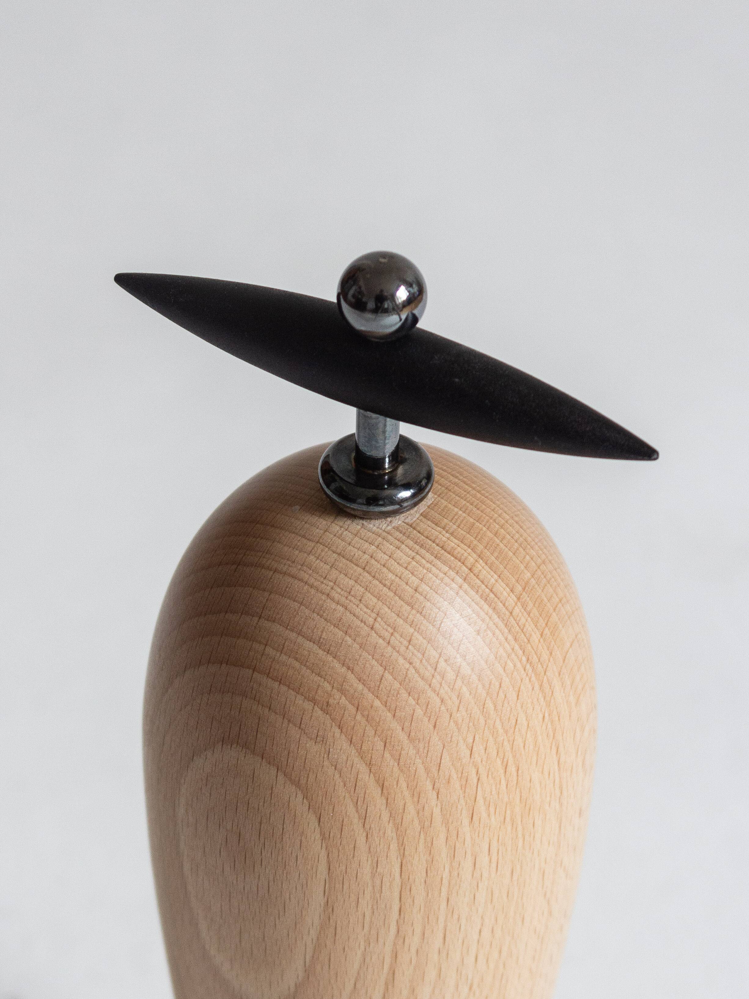 Wooden pepper pot, Carsten Jørgensen x Bodum, 1980s