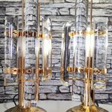 Paire de lampe venini made in italy 1990