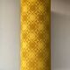 Sequin floor lamp - vintage ceramic and fabric 1970's
