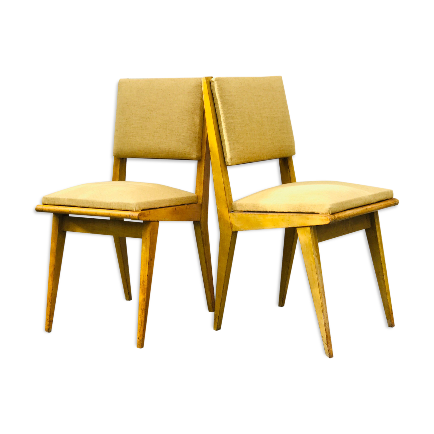 Vintage chairs pair, 1950s