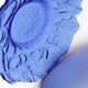 Cobalt Blue Glass Bowl by Uno Westerberg / Pukeberg / Sweden / 1970s