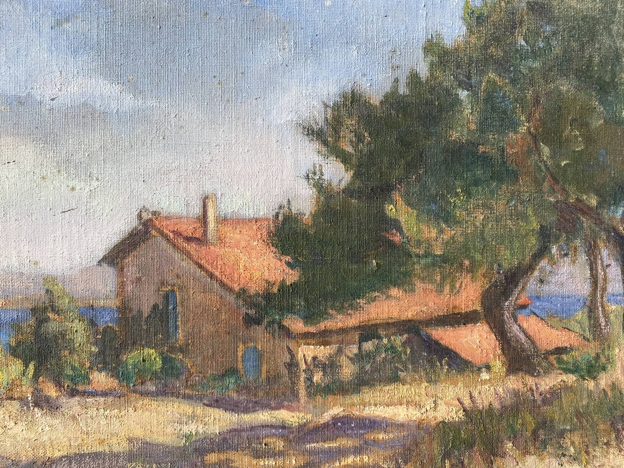 Paysage du sud de la France de 1941