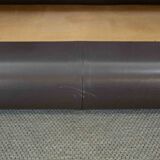 Brown leather 2-seater sofa Cassina Maralunga by Vico Magistretti