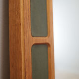 Teak mirror, Danish design, 1970s, production Denmark, 93x124 cm