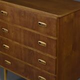 Scandinavian Teak Chest of Drawers, 1960s