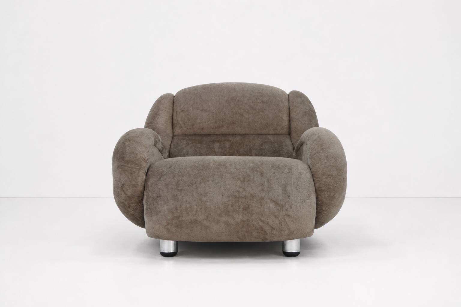 Sculptural vintage armchair, Italy 1970’s