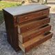 Commode ancienne avec plateau marbre blanc