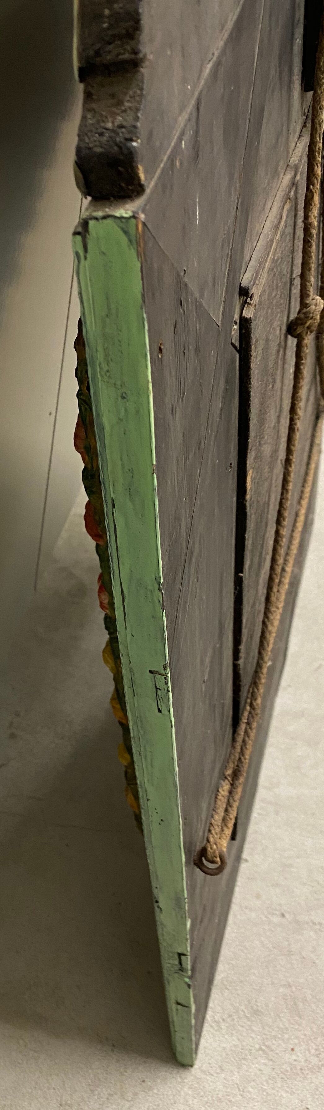 Old mirror with windshields