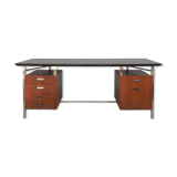 Presidential office rosewood and chrome 1960s