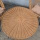 Rattan garden furniture
