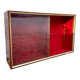 Large vintage 70s display case