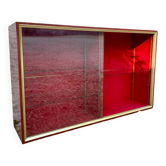 Large vintage 70s display case