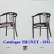 Fauteuil Art déco Thonet N° A969 F en cuir, vers 1930