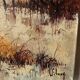 Tableau huile sur toile vintage