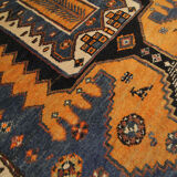 Vintage persian hamadan area rug- 136x192cm