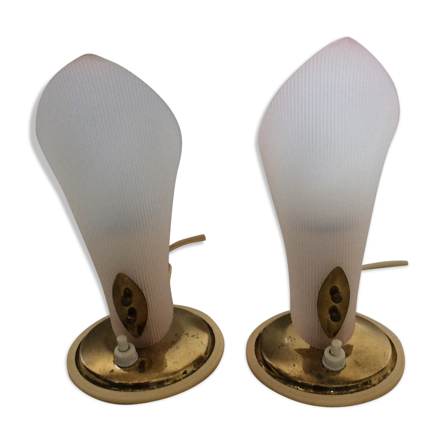 Pair of vintage lamps