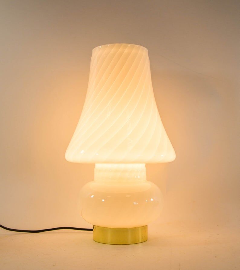 Murano Vetri mushroom lamp 60s
