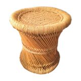Tabouret bambou et corde
