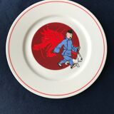 Assiette Tintin, Le lotus bleu