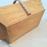 Wooden picking basket