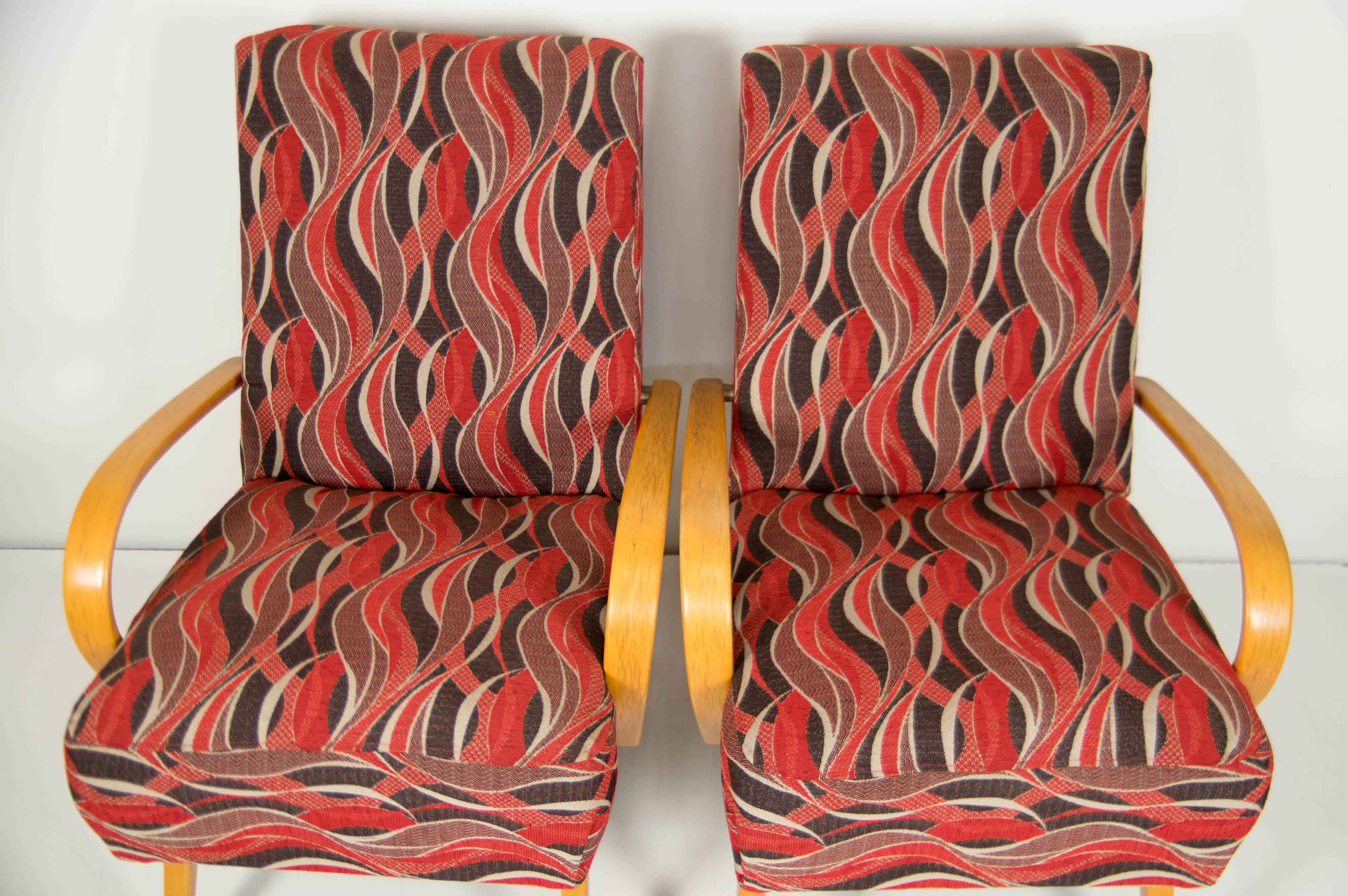 Pair of Armchairs by Jindrich Smidek, Czechoslovakia, 1960s