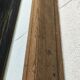 Old oak shelf back of glass counter wall