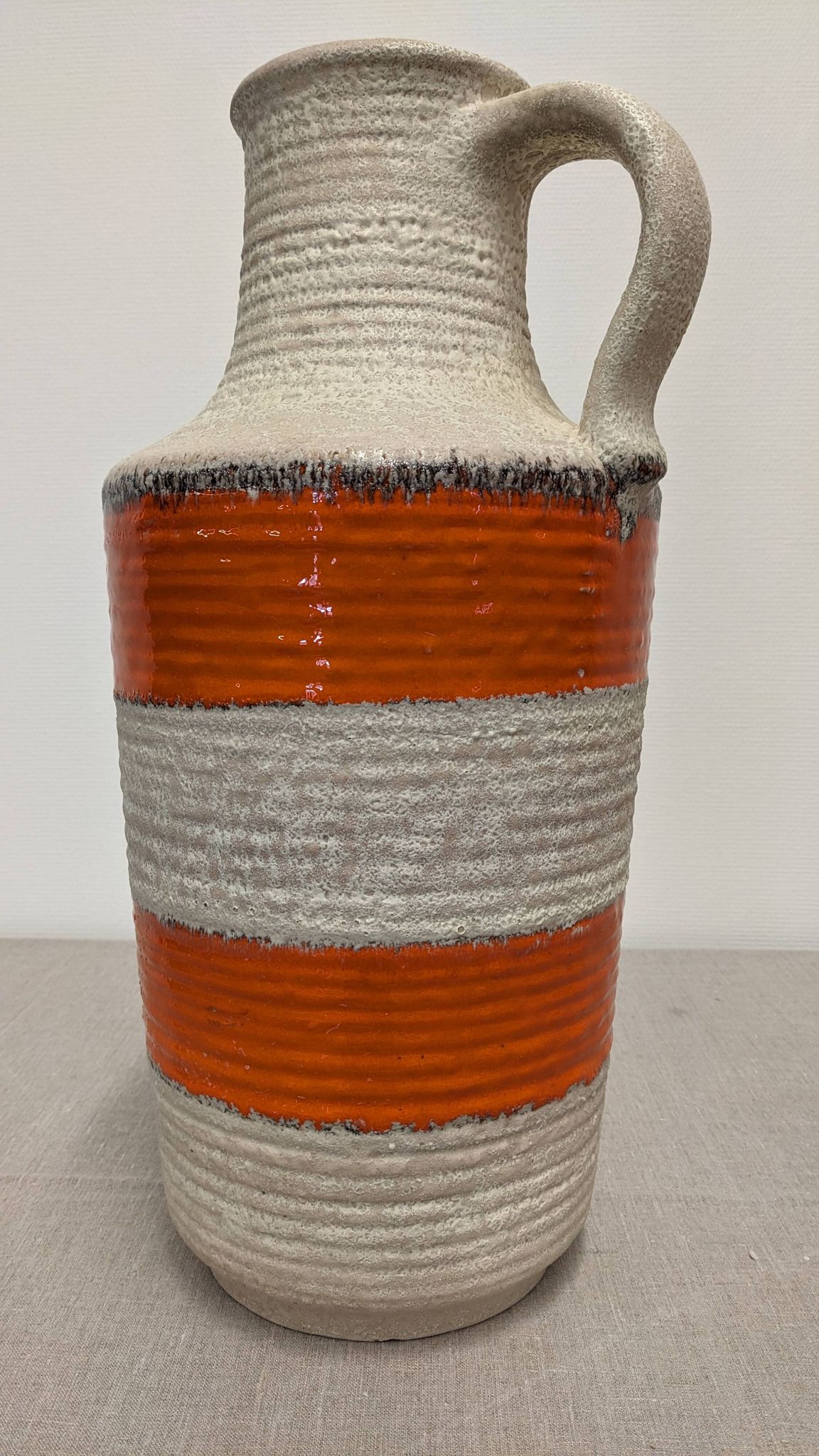 XL ceramic vase by Carstens, West Germany circa 1960