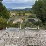 Plia chairs by Giancarlo Piretti for Castelli