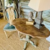 Travel pedestal table