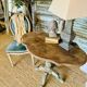 Travel pedestal table