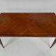 Italian Art Deco Coffee Table in Teak and Maple by Paolo Buffa, 1950s