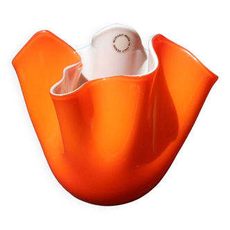 Murano Glass Vase by Fulvio Bianconi for Venini, 2003