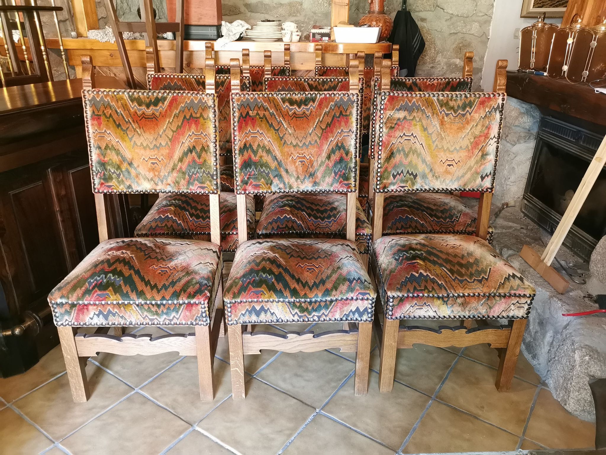 Set of 8 chairs