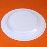 6 assiettes plates / 1 plat de service   décor floral