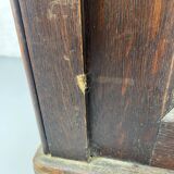 Large vintage wooden bookcase