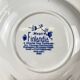 Set of 6 "Finlandia" soup plates by Myott, Staffordshire, UK