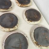 6 plates signed Gerard Hoffmann Vallauris