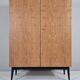 Vintage ash wardrobe, 1970s