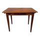 Petite table de ferme rustique en bois massif – Fin XIXe / Début XXe