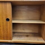 Gabinete, large apparador, madera de tea, Scandinavian design, 50's