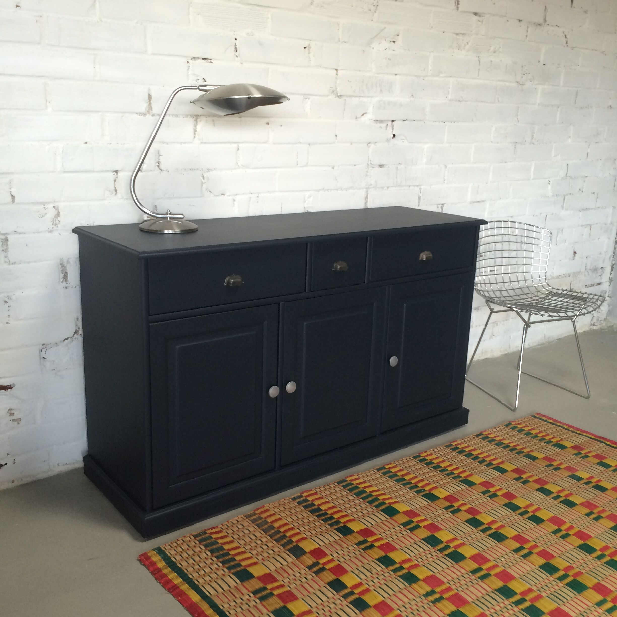 Dark blue row counter