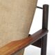 Fauteuil scandinave en teck dans le goût de Grete Jalk