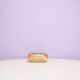 Square orange bowl ashtray