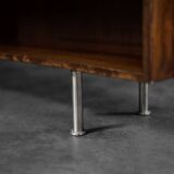 Vintage Mid-Century Scandinavian Modern Rosewood Highboard with Bar by Æ. Jensen & T. Mølholm