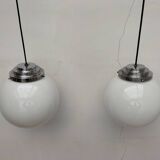 Opaline ball pendants