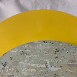 Colorful metal and glass wall light  Arlus 1980